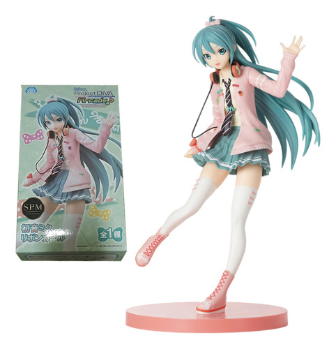 Figura De Anime Vocaloid Hatsune Miku Ponytail Toys