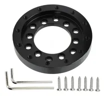 Comprar Adaptador De Volante, Placa Negra, Aluminio Cnc