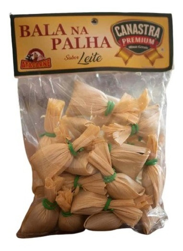 Bala Na Palha De Leite Canastra Premium 250 G Kit 3 Pacotes