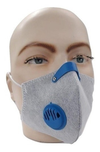 Máscara Con Filtro De Carbón 