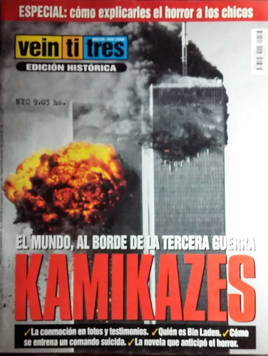 Revista Veintitres - Torres Gemelas (2001)