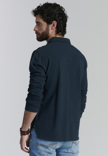 Polera Denver Fjs Azul Fw25 Ferouch