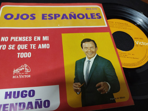 Hugo Avendaño Ojos Españoles Vinilo Ep Vinyl