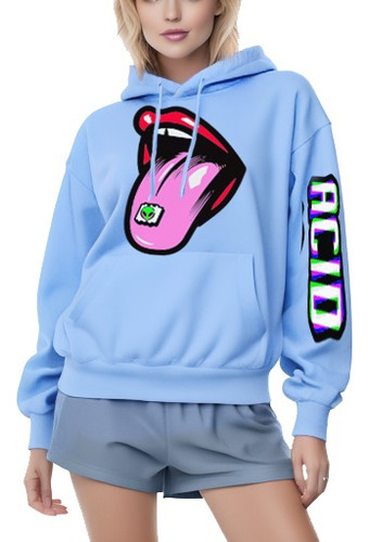 Buso De Chompa Hoodie Saco Capucha Personalizado Unisex