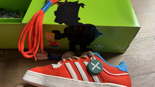 Tenis Adidas Rivalry 86 X Simpsons, Bart, Stockx (Usado)