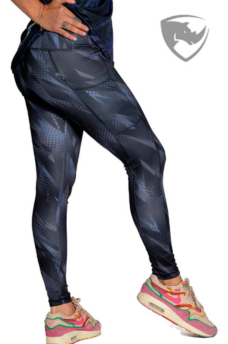Rhinomax Leggins Capri C/ Bolsa Deportivos Mujer, Modpsb4429