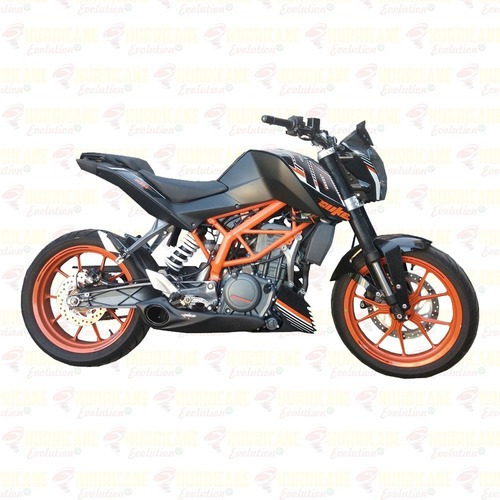 Escape Ktm Duke 390 15/20 Hurricane 001 Mk Motos