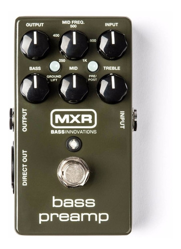 Pedal Dunlop Mxr Bass Preamp M81