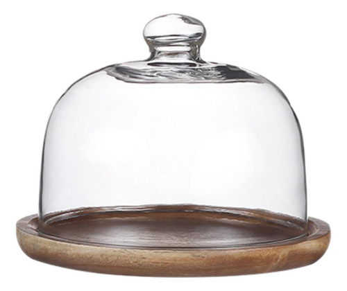 527 Soporte Para Tartas Con Cúpula De Cristal, Vajilla Para