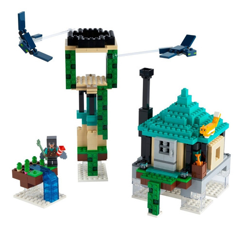 Imagen 8 de 10 de Lego Minecraft La Torre Del Cielo 565 Pcs Bentancor Outdoor