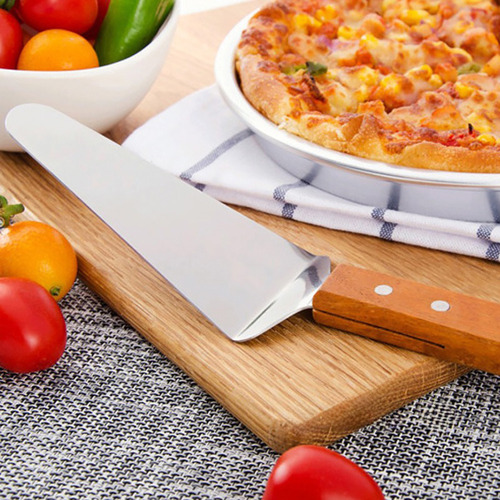 Espátula Triangular De Acero Inoxidable Para Tartas Con Mang