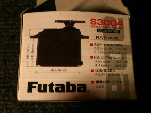 Servo Futaba S3004