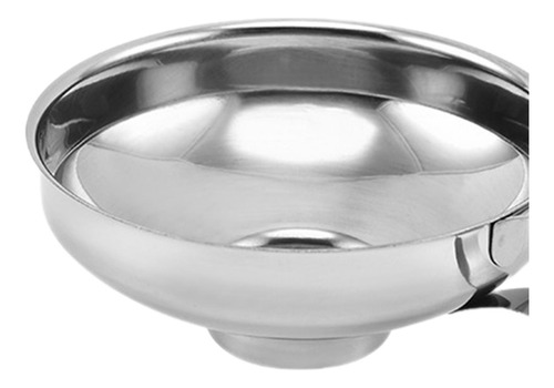 Embudo De Enlatado De Cocina, Embudo De Acero Inoxidable, L