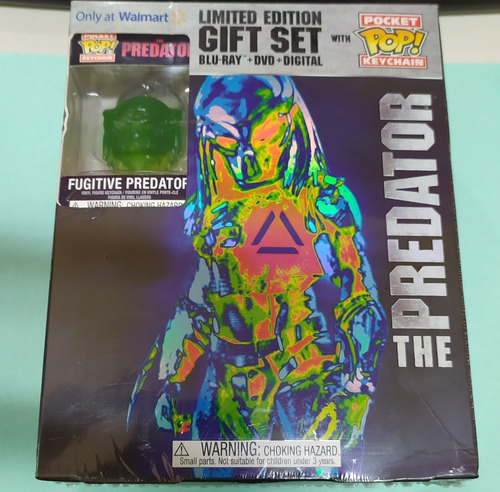 Blu Ray The Predator Gif Pop Funko Pocket Walmart
