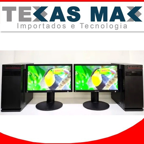 Cpu Desktop Texas G850, 4 Gigas+ Monitor De 17 E 250 De Hd