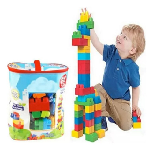 Bloks Juego De Construcción Multicolor 88 Piezas Deluxe