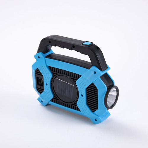 Linterna Led Solar Recargable Camping 20w