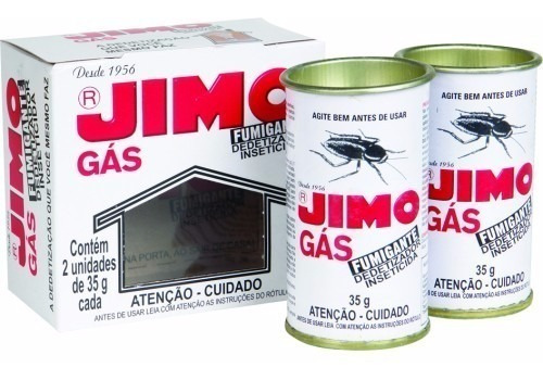 Jimo Gas Bomba Caja Con 2 Tubos De 35g Para Fumigar