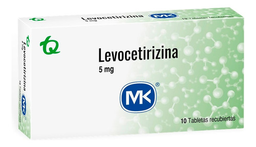 Levocetirizina Mk 5mg X 10 Tabletas