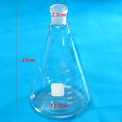 1000ml 24/29 Vidrio Erlenmeyer Frasco Cónico Botella Laborat