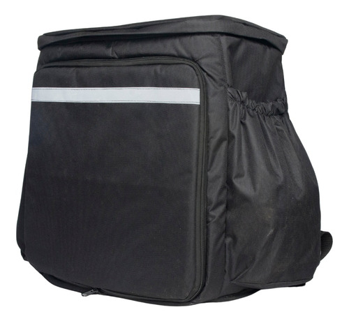 Mochila/bag Impermeável Térmica Motoboy Delivery Pr Cor Preto