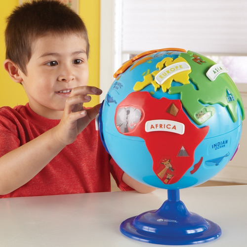 Rompecabezas Globo Terraqueo Learning Resources Niños