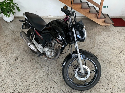 Honda Cg 160 Fan Esdi Flex Preta 2017