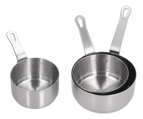 Dp Tazón De Salsa De Acero Inoxidable, 3 Tazas, Asa For