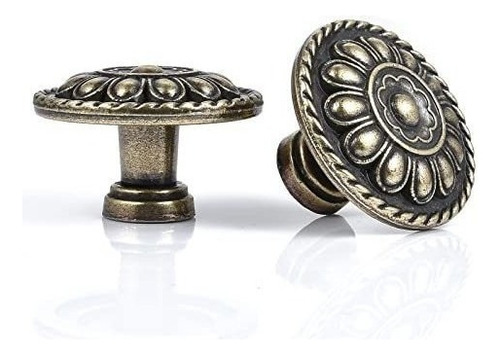 10 Tiradores De Laton Antiguo - Bronce