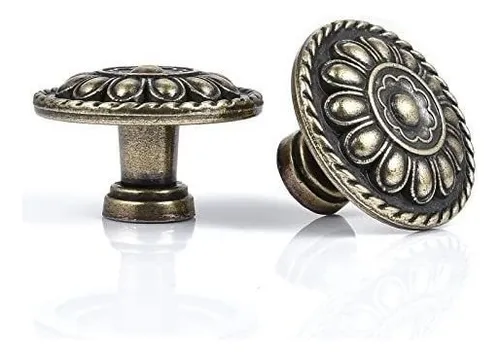 10 Tiradores De Laton Antiguo - Bronce