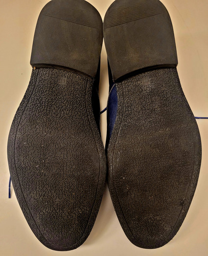 Zapatos Acordonados Azules Azul Marino 42 (Usado)