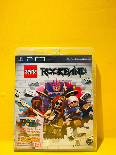 Lego Rockband - Edição Standard - Ps3 Mídia Física (Usado)