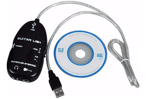 Adaptador Usb Para Guitarra - Enlace De Audio De Alta Calida