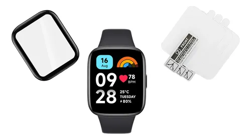 Protector 3d Cerámico + 3 Tpu Para Redmi Watch 3 Active