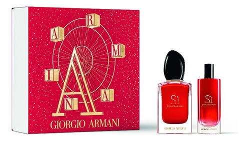 Estuche Si Passione Giorgio Armani Edp 50 Ml+15 Ml Mujer