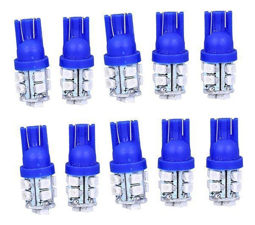 5 X 10pcs T10 3528 10-smd Del Coche Led Domo Del Coche