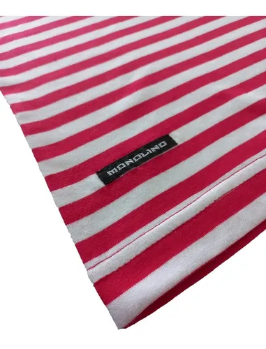Remera rayada cheap roja y blanca