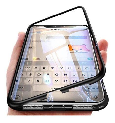 Funda Magnética Compatible Samsung S20 Fe / Doble Cristal