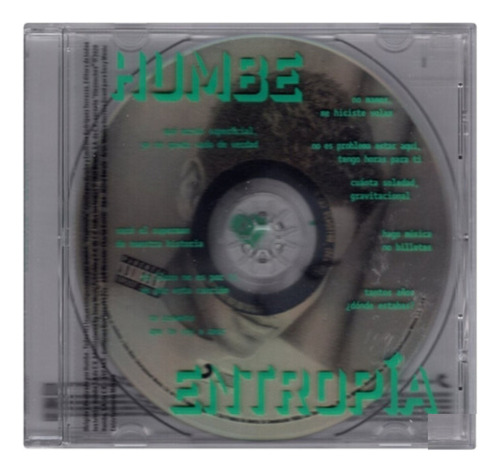 Humbe - Entropia - Disco Cd (11 Canciones)