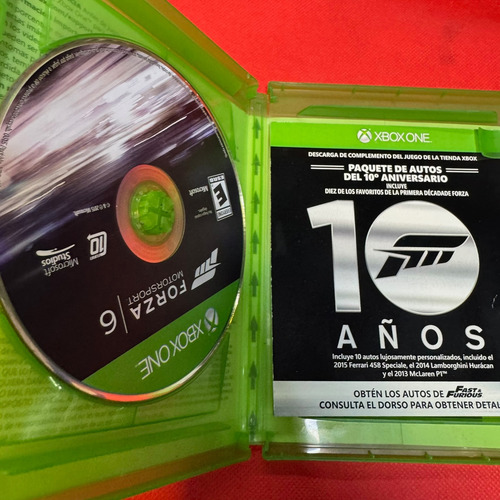 Forza Motorsport 6 Xbox One Original (Usado)