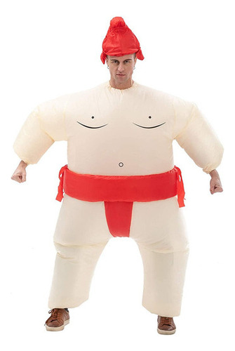 Disfraz Inflable De Luchador De Sumo Fiesta De Halloween