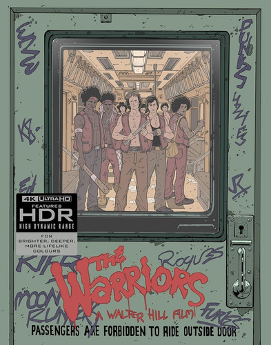4k Ultra Hd Blu-ray The Warriors / Subtitulos Ingles
