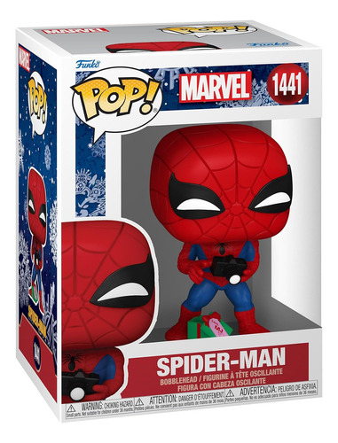 Funko Pop! Marvel Holiday - Spiderman With Present #1441