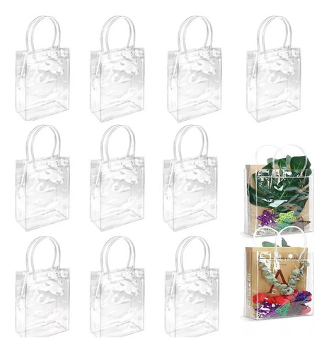 Bolsa De Playa Transparente De Pvc Multiusos Con Correa,10