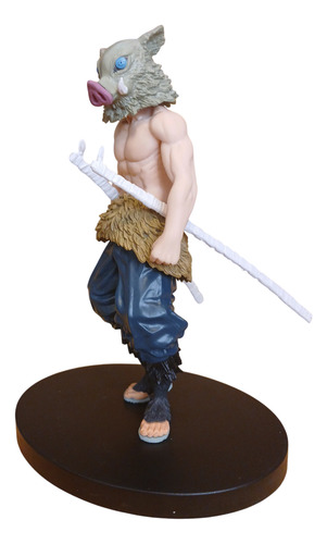 Figura Demon Slayer Inosuke Hashibira Importado En Caja 16cm