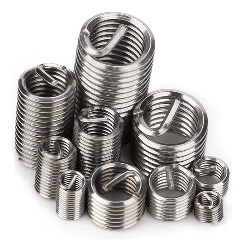 Insertos De Reparo De Roscas Crystally-150pcs M3 M4 M5 M6 M8