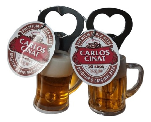 Souvenir Destapador Chopp Cerveza Personalizado X 15