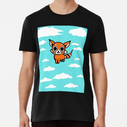 Remera Red Panda Sky High! Algodon Premium