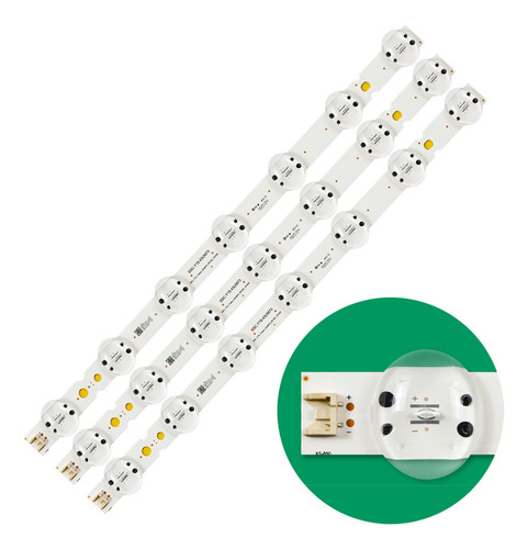 Dt Kit Leds 43un6955zuf (3tiras 7leds) - Aluminio, Nuevo