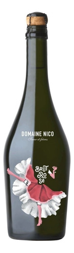 Domaine Nico Brut Rose (chardonnay / Pinot Noir) - Espumante